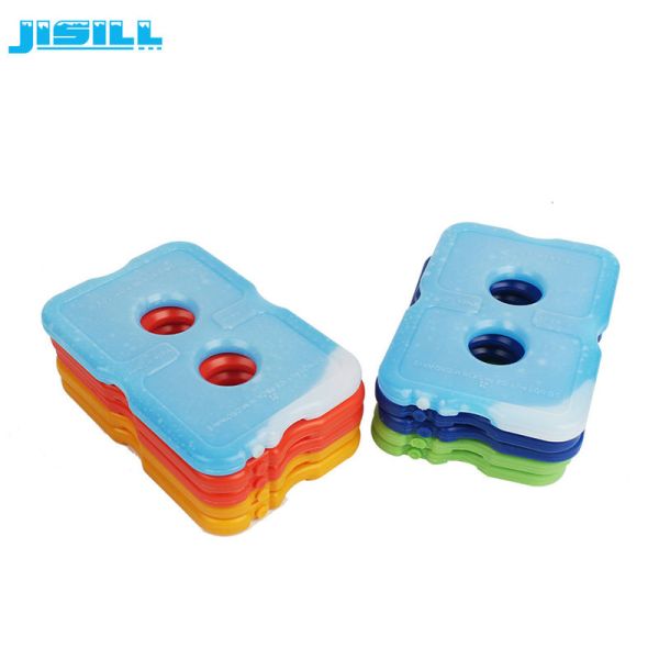 Reusable food-grade cooling rigid ultra-thin ice packs for lunchboxes, cold gel