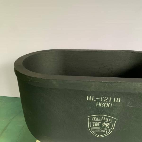 Lightweight Melting Graphite Crucible Round High Pure Graphite Crucible