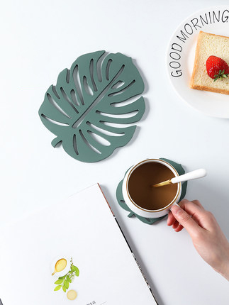 Customized Logo Acceptable Laser Engrave Wooden Coaster for Personalised Coffee Cup Mat
