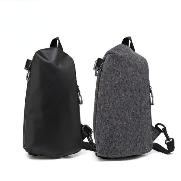 Nylon PU Anti Theft Crossbody Chest Sling Bags 19*10*31cm