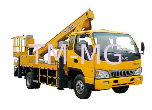 Efficient XZJ5082JGK Reaching Up And Over Machinery Truck Mounted Lift
