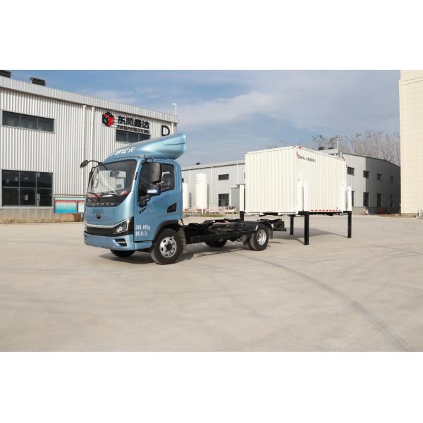 Electric Cargo Van Trucks For Urban Distribution 4*2 19cbm 45cbm 59cbm Detachable