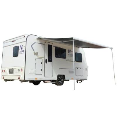 Couleur différente personnalisable de remorques de voyage de caravane remorques de voyage de 4 personnes