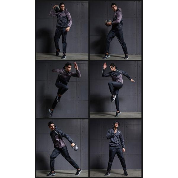 Fitness Clothing Long - Sleeved Running Wear Mid / High / Low Waist Type