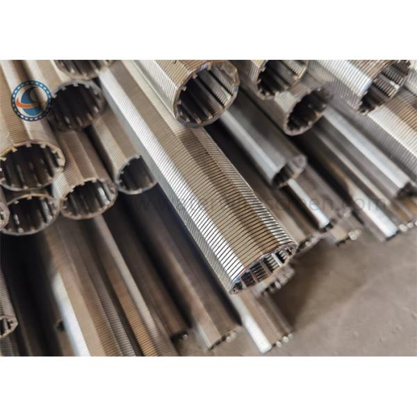 25mm-1027mm Wound Wedge Wire Filter Screen With 25-3200 Micron Rating