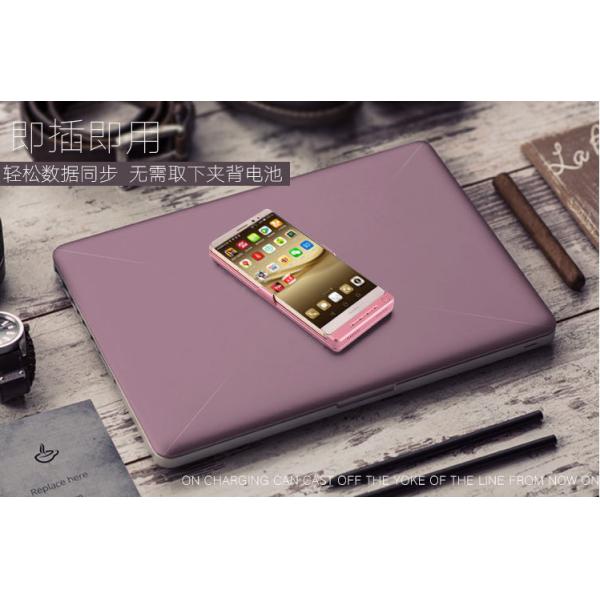 Cell Phone Back Up Charger Case Wireless Charging Power Bank 6000mAh For Huawei Mate 8