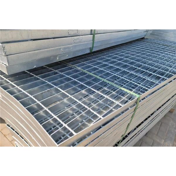 Plain Galvanized Serrated Bar Grating Rectangular Or Round Shape