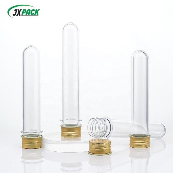 JXPACK Plastic Preform 30ml 40ml 45ml 50ml Plastic Test Tube For Chemical / Mechanical