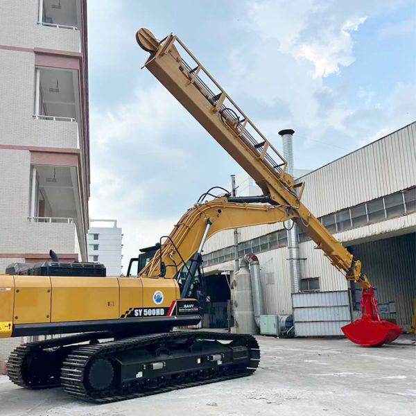 High-Performance Excavator Telescopic Dipper Arm BS900E Steel Extended Reach & Depth