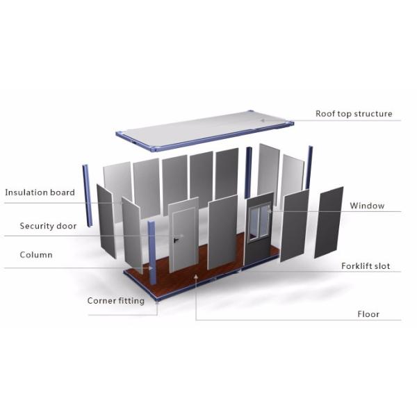 Wholesale bath container cheap movable van house for sale philippines