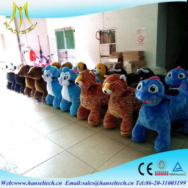 Hansel playground equipment rocking stuffed animal scooter ride electric octopus riding cow toys for kids unicorn coin