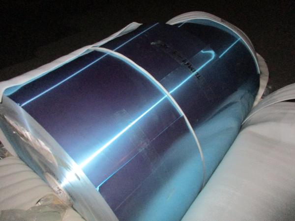 0.16mm Thickness Epoxy / Hydrophilic Coated Aluminium Fin Strip For Air Conditioner