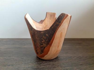 ISO9001 Beech Wooden Ring Bowl Jewellery Trinket Ring Dish