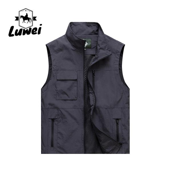 Spring And Autumn Loose Large Size Waistcoat Utility Casual Sports Men's Vest Classic Sleeveless Mens Vest