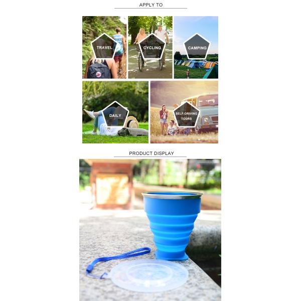 200ML Collapsible Silicone Coffee Cup