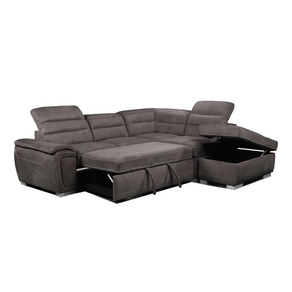 Home Practical Sectional Sleeper Sofa , Multipurpose Comfortable Daybed Couch