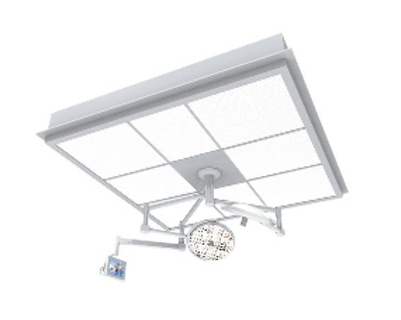 Cold Rolled Steel Plate Laminar Airflow Supply Ceiling For Cleanroom