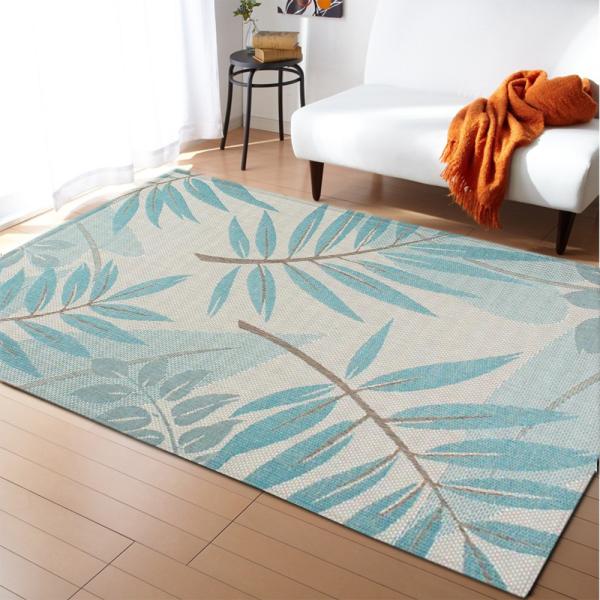 99.1*152.4cm Flower Pattern Room Rugs Washable Dining Room Floor Mat Floor carpet