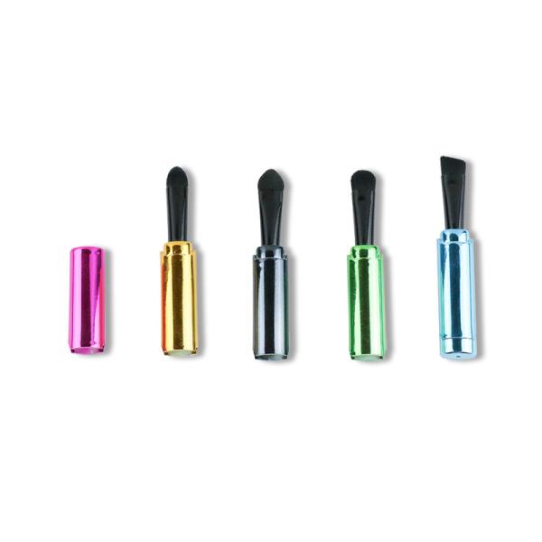 Grupo de escova 4 de Eyemakeup da beleza em 1 cabelo sintético colorido sem esforço