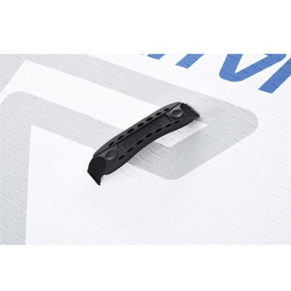 Blue PVC 3 Fin 340*81*15cm All Round Inflatable SUP