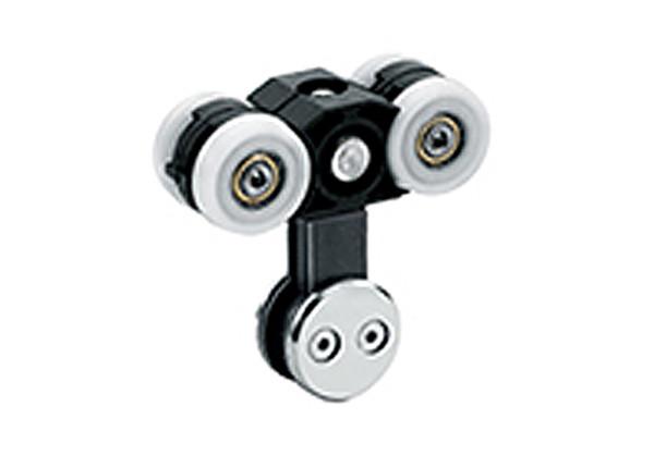Shower Room Sliding Door Hanger Roller Stainless Steel Material Heavy Loading