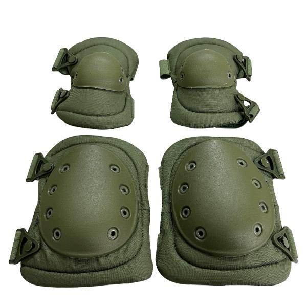 Гибкая тренировка на открытом воздухе Подложки для колен и локтей для защиты взрослых Применимые к людям