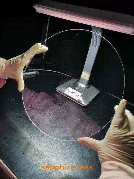 12 Inch Sapphire wafers sapphire windows  Substrate Dia 300mm C Plane Quartz Wafers BF33