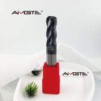 12R3 4 Flute Carbide Corner Rounding End Mill Pour l' acier inoxydable alliages à haute température CNC fraiseuse coupeuse