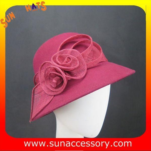 2325 Sun Accessory customized fashion winter wool felt fashion style  hats  ,women hats and caps wholesaling