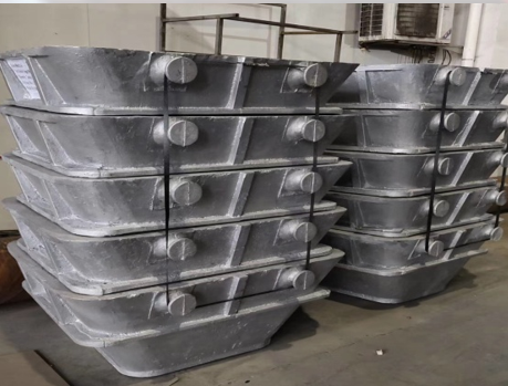 Durable Crude Lead Ingot Casting Mold High Strength Heat Resistant Construction
