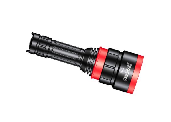 Hunting Red 964m Zoomable Focus Handheld LED Flashlights