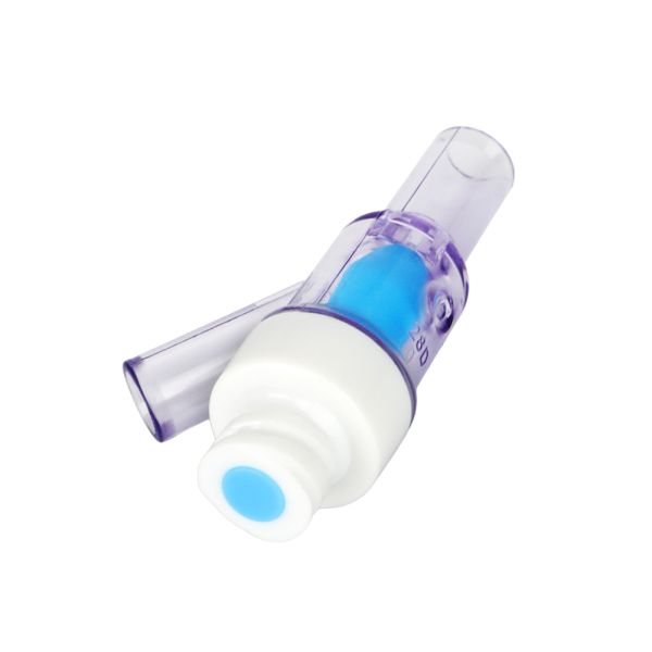 Y Type Needle Free Connector with Luer Lock Made from Medical Class Material Featuring EOS Disinfecting and 3 Year Shelf Life
