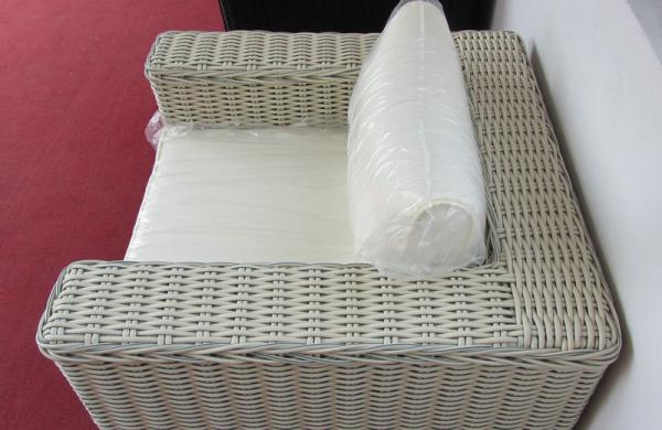outdoor 9mm half round rattan sofa set