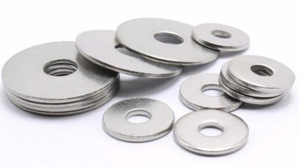 High Strength Precision Flat Washers Carbon Steel Zinc Plated Oxidation DIN9021