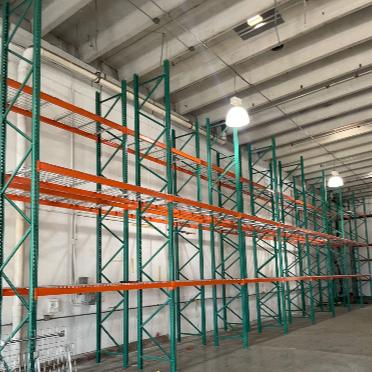 Teardrop Pallet Rack 8ft Beam Heavy Duty Warehouse Storage System