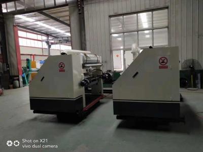 Steam Heating Corrugated Cardboard Making Machine , 50 Hz Corrugated Board Machine
