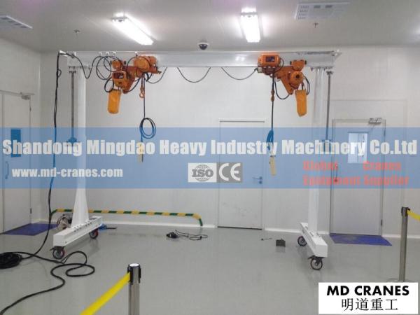 Electronics Equipment Production Workshop Used Clean Room Cranes and Hoists for Sale