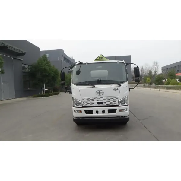 FAW 5m3 Diesel Fuel Tanker Truck Oil Bowser Fuel Tank Truck for Sale