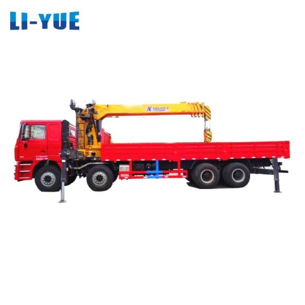 Stiff Boom 20 Ton Mobile  Lorry Crane  For DongFeng Chassis