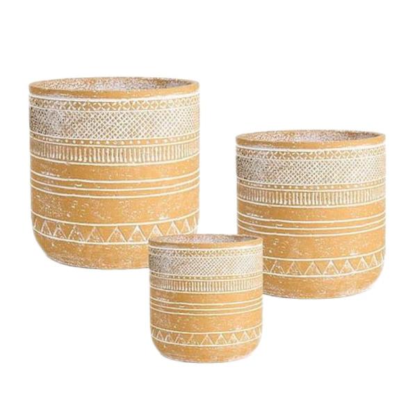 Цветочные / зеленые растения Стекло усиленный бетонные контейнеры с дренажными отверстиями