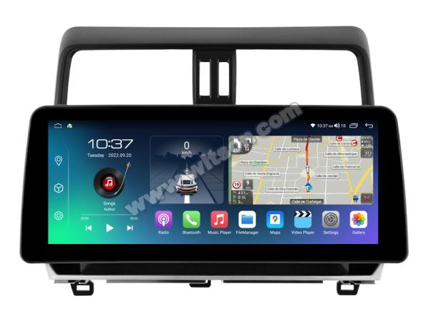 12.3 Smart Ultra Wide Screen For Toyota Land Cruiser Prado 150 2018-2022 Car Stereo