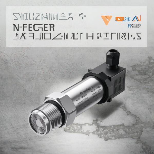 Small DC24V Hydraulic Pressure Transmitter 600bar Flat Diaphragm 4-20mA 0-10V RS485 M20*1.5 600bar Flat Diaphragm Pressure