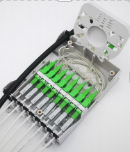 FTB008 Bloco de terminais internos de 8 polos FTTH ODP FTB Fiber Optic Terminal Box