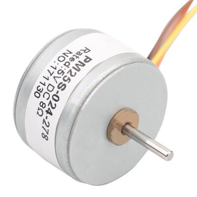 Motor deslizante 25S-024 de quatro fios bifásico de ímã permanente dos bens 25mm