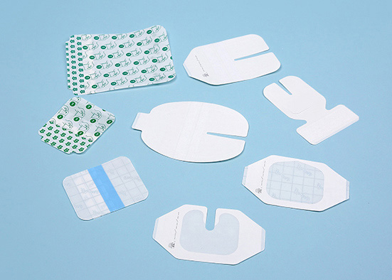 Semi Permeable Adhesive Wound Dressing Waterproof Transparent IV Catheter Dressing