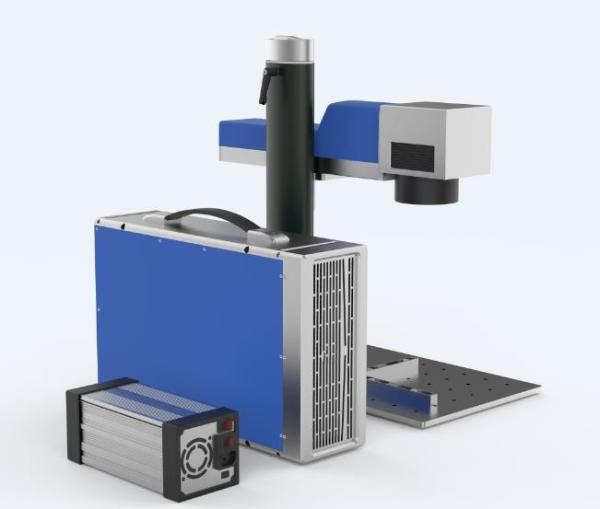 Intelligent small 20W 30W Fiber Laser Marking Engraving Machine High Speed Low Power Consumption