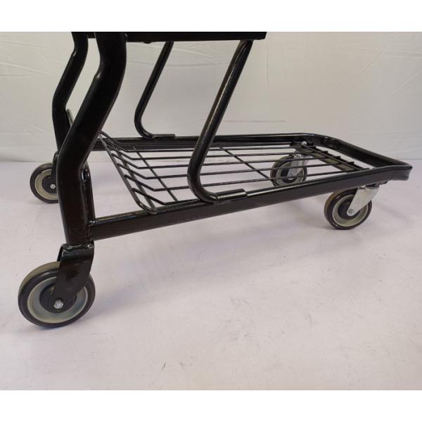 Multifunctional Supermarket Shopping Trolley Electrophoresis Metal Shopping Cart
