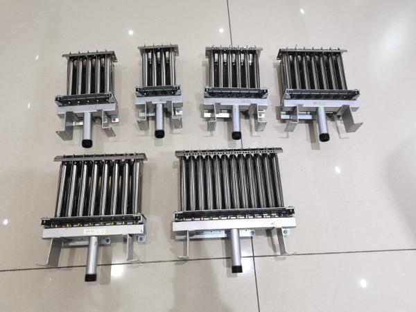                  Gas Boiler Parts 12 Rows Stainless Steel Burner             