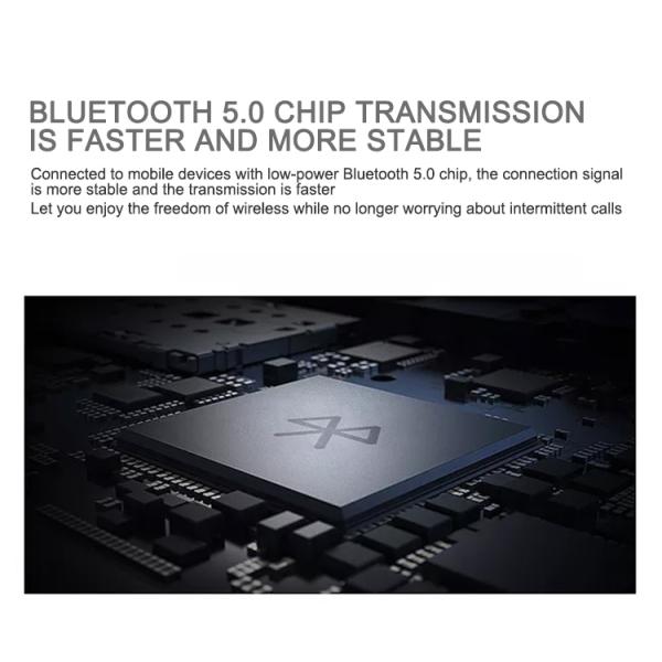 1500mAh IPX5 Waterproof Super Bass Power Bank Earphones