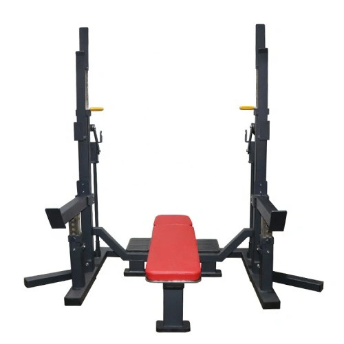 GYM EQUIPMENT BENCH PRESS BARBELL SQUAT FRAME GYM